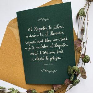 Přání Ať Hospodin ti žehná