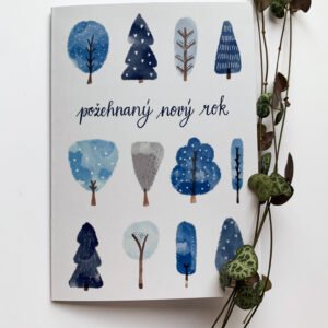 Přání Požehnaný nový rok