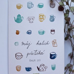 Přání Můj kalich přetéká