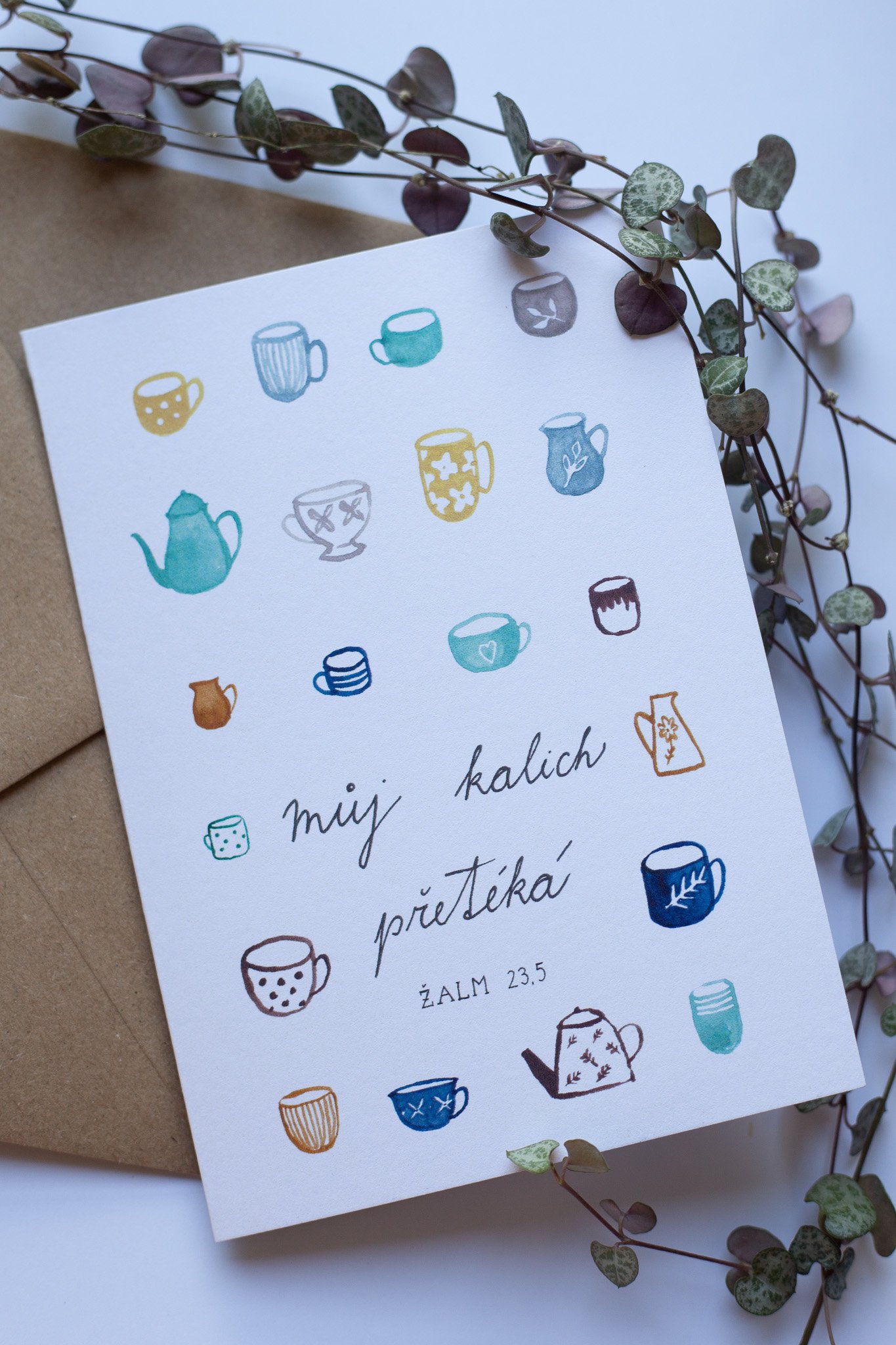 Přání Můj kalich přetéká - Obrázek 2