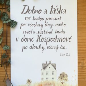 Biblická karta V domě Hospodinově